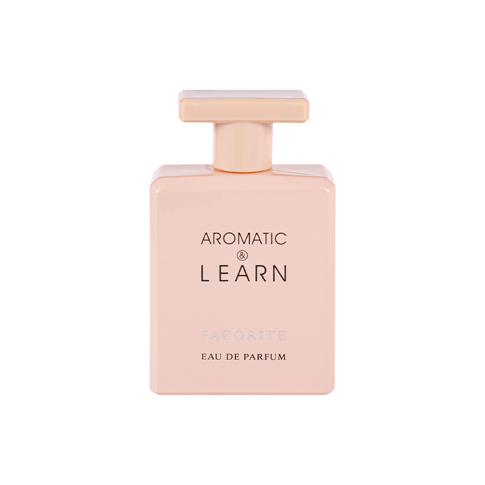 KY1490-WJ2155 50 ml powlekana, drukowana prostokątna szklana butelka na perfumy z błyszczącą nakrętką