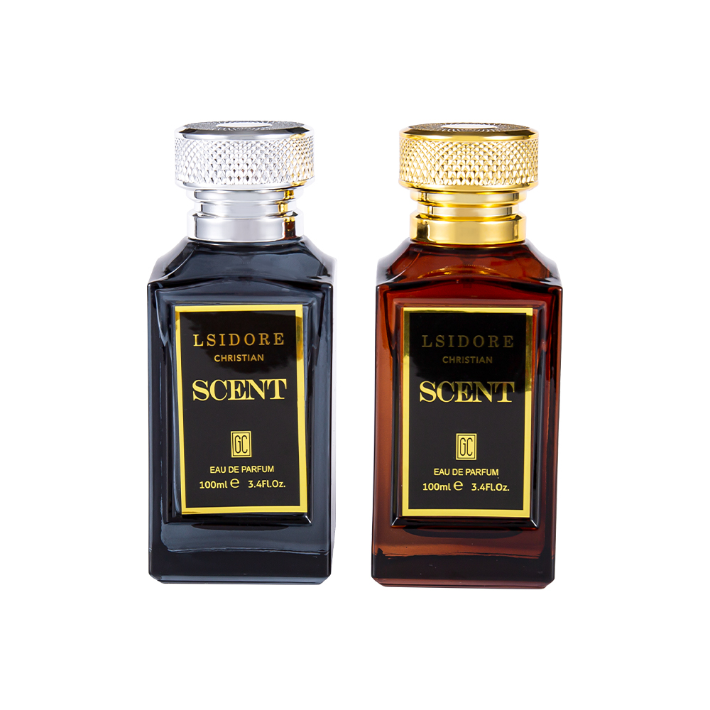 KY1522-WJ2341 100 ml luksusowy zestaw butelek perfum tłoczonych na gorąco z wyjątkową nakrętką perfum