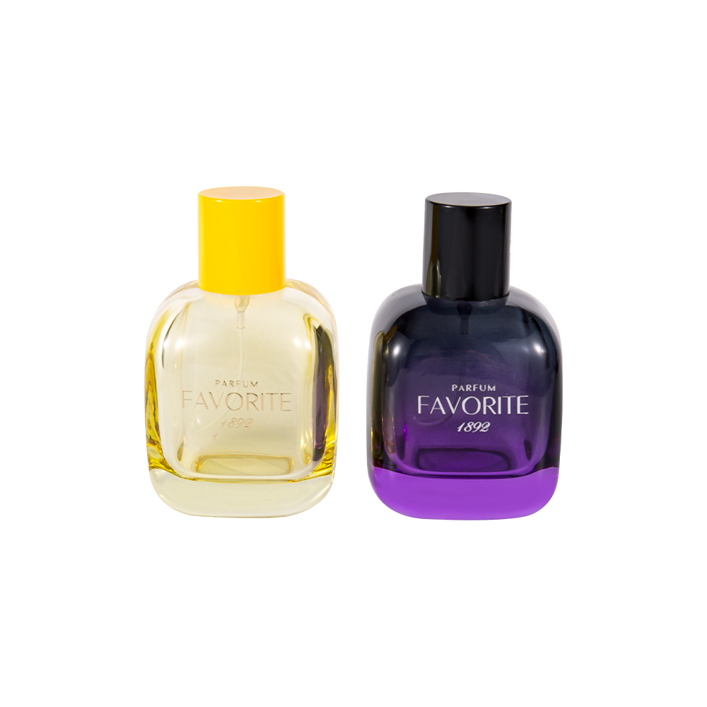 GC4870-WJ2531 100 ml dekoracyjna szklana butelka na perfumy z nakrętką z PP, seria o wielu pojemnościach